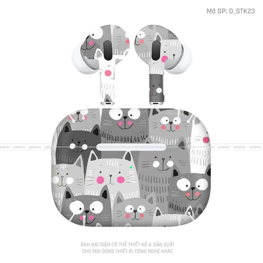 Dán Skin Tai Nghe Airpod 3 Hình Sticker | D_STK23