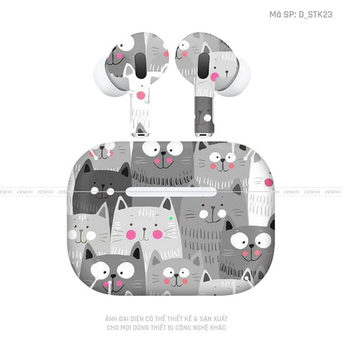 Dán Skin Tai Nghe Airpod 3 Hình Sticker | D_STK23