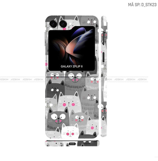 Dán Skin Galaxy Z Flip 7 Hình Sticker | D_STK23