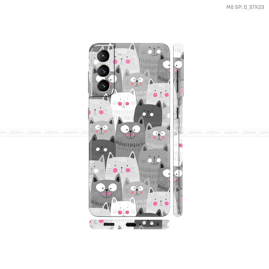 Dán Skin Galaxy S21 Series Hình Sticker | D_STK23