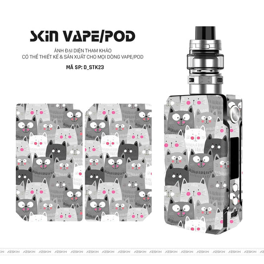 Dán Skin Vape Hình Sticker | D_STK23