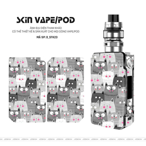 Dán Skin Vape Hình Sticker | D_STK23