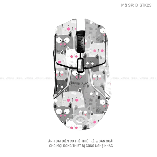 Skin Dán Chuột Steelseries Hình Sticker | D_STK23