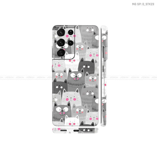Dán Skin Galaxy S21 Series Hình Sticker | D_STK23