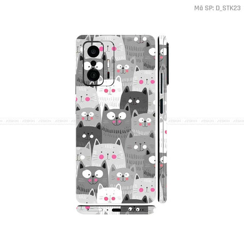 Dán Skin Xiaomi 11 Series Hình Sticker | D_STK23