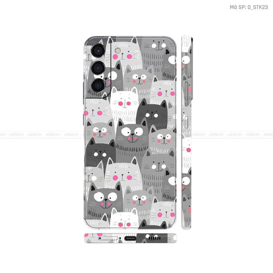 Dán Skin Galaxy S22 Series Hình Sticker | D_STK23