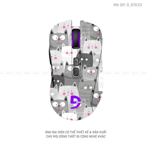 Skin Dán Chuột Fuhlen Hình Sticker | D_STK23