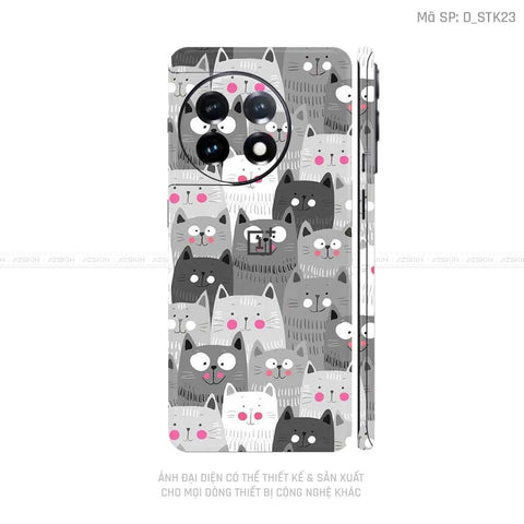 Dán Skin Oneplus 12 Series Hình Sticker | D_STK23