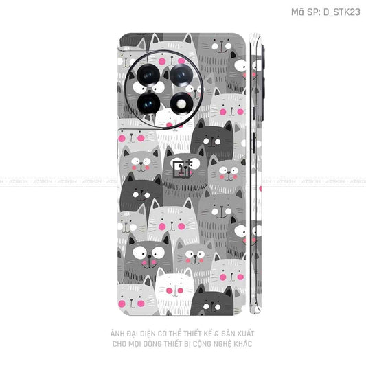 Dán Skin Oneplus 11 Series Hình Sticker | D_STK23