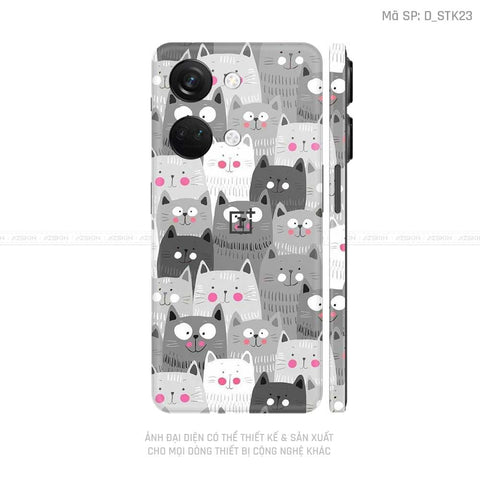 Dán Skin Oneplus Nord Series Hình Sticker | D_STK23