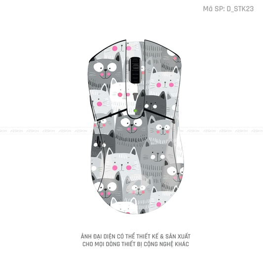 Skin Dán Chuột Dareu Hình Sticker | D_STK23