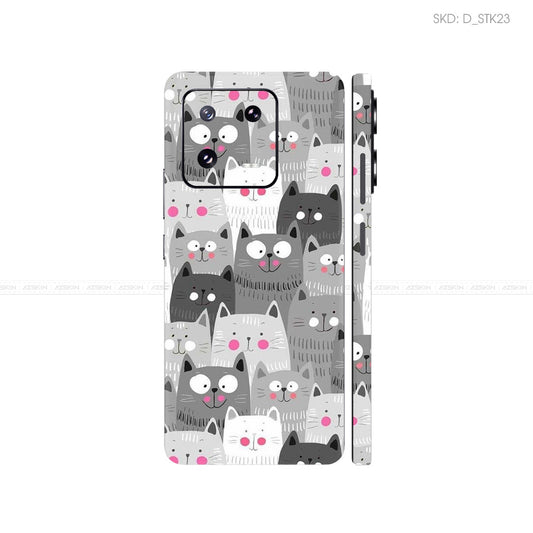 Dán Skin Điện Thoại Xiaomi 14 Series Hình Sticker | D_STK23