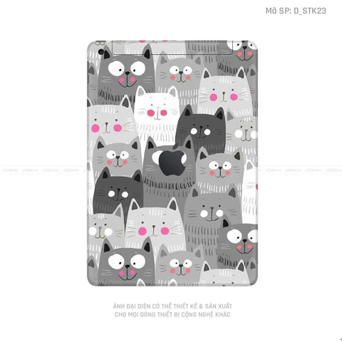 Dán Skin IPad Gen Series Hình Sticker | D_STK23