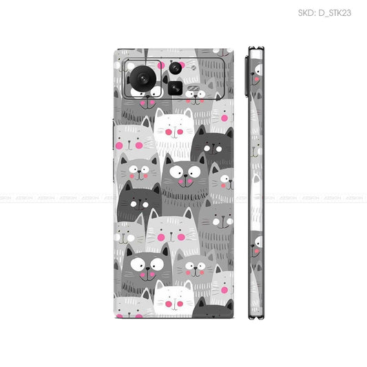 Dán Skin Điện Thoại Xiaomi Mix Fold Series Hình Sticker | D_STK23