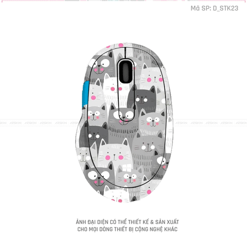 Skin Dán Chuột Microsoft Hình Sticker | D_STK23