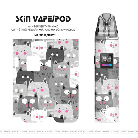 Dán Skin Pod Hình Nghệ Sticker | D_STK23