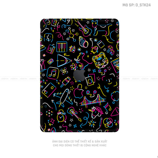 Dán Skin IPad Gen Series Hình Sticker | D_STK24