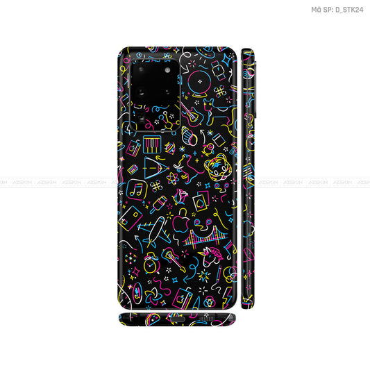 Dán Skin Galaxy S20 Series Hình Sticker | D_STK24