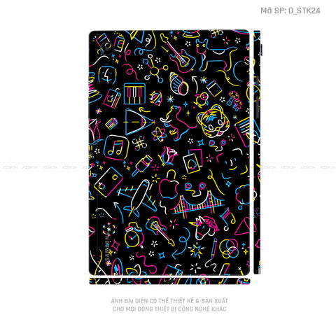 Dán Skin Galaxy Tab A Series Hình Sticker | D_STK24