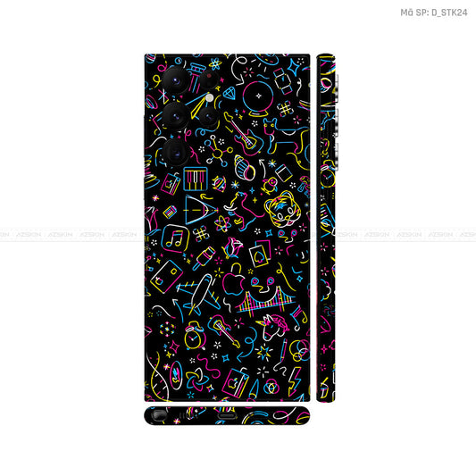 Dán Skin Galaxy S22 Series Hình Sticker | D_STK24