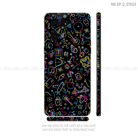 Miếng Dán Skin Điện Thoại OPPO Find X Series Hình Sticker | D_STK24