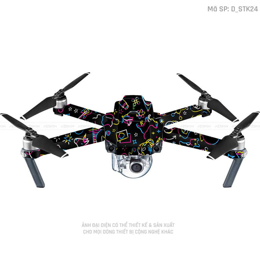 Dán Skin Flycam Hình Sticker | D_STK24