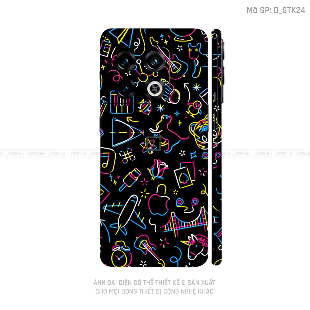 Dán Skin Oneplus 10 Series Hình Sticker | D_STK24