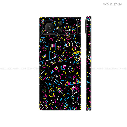 Dán Skin Điện Thoại Xiaomi Mix Fold Series Hình Sticker | D_STK24