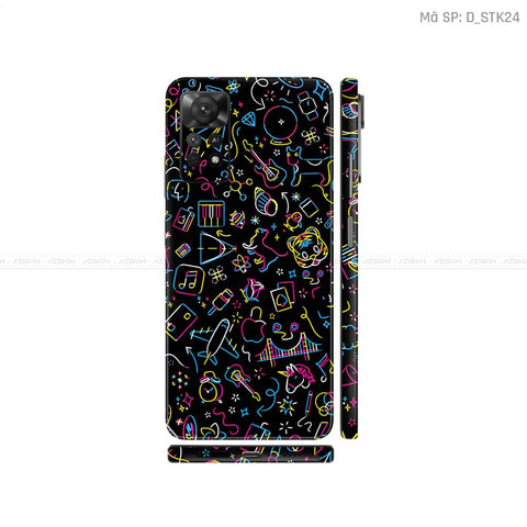 Dán Skin Xiaomi Redmi Note 11 Series Hình Sticker | D_STK24