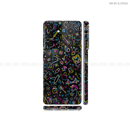 Dán Skin Galaxy S21 Series Hình Sticker | D_STK24