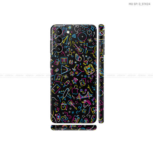 Dán Skin Galaxy S21 Series Hình Sticker | D_STK24