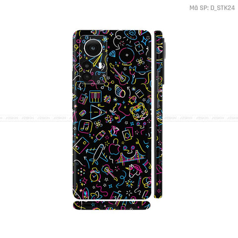 Dán Skin Xiaomi 12 Series Hình Sticker | D_STK24