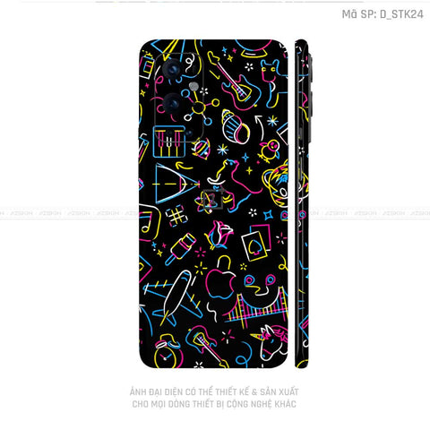 Dán Skin Oneplus 8/9 Series Hình Sticker | D_STK24