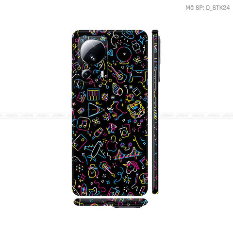 Dán Skin Xiaomi 13 Series Hình Sticker | D_STK24