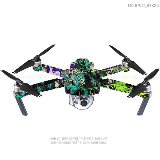 Dán Skin Flycam Hình Sticker | D_STK25