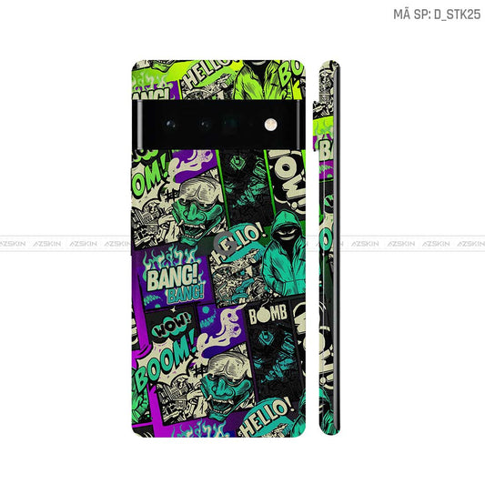 Dán Skin Google Pixel 6 Series Hình Sticker | D_STK25