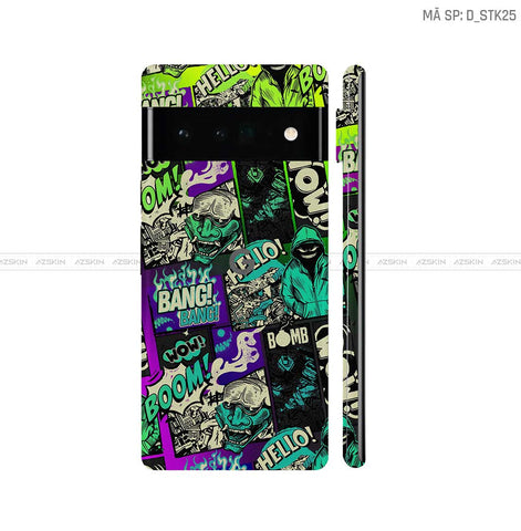 Dán Skin Google Pixel 6 Series Hình Sticker | D_STK25