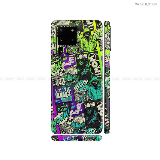 Dán Skin Galaxy S20 Series Hình Sticker | D_STK25