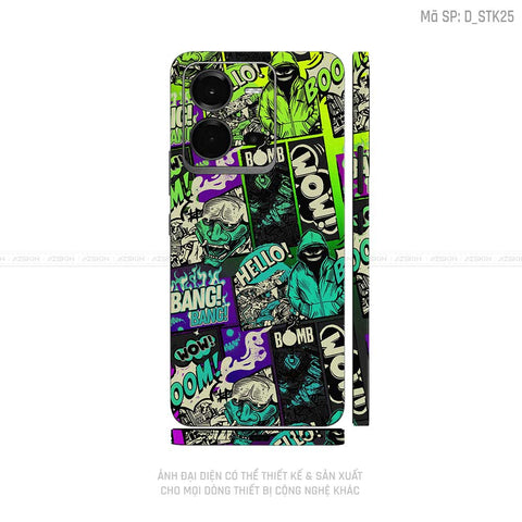 Dán Skin Vivo V Series Hình Sticker | D_STK25