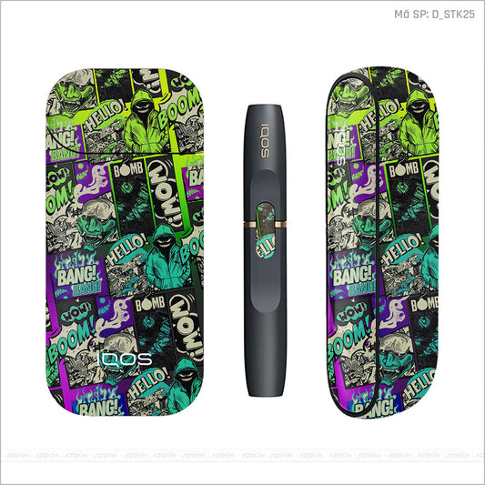 Dán Skin IQOS Hình Sticker | D_STK25