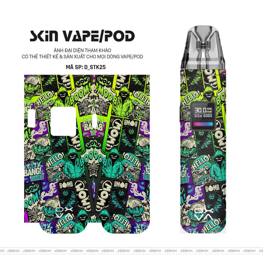 Dán Skin Pod Hình Sticker | D_STK25