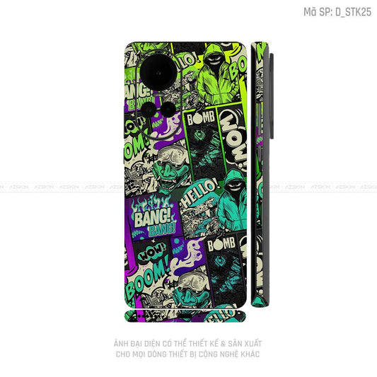 Dán Skin Điện Thoại OPPO Reno Series Hình Sticker | D_STK25