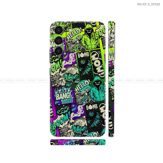 Dán Skin Galaxy S22 Series Hình Sticker | D_STK25