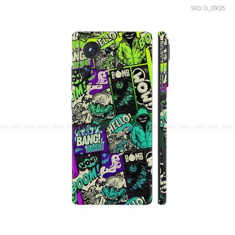 Dán Skin Điện Thoại Xiaomi Mi Mix Series Hình Sticker | D_STK25