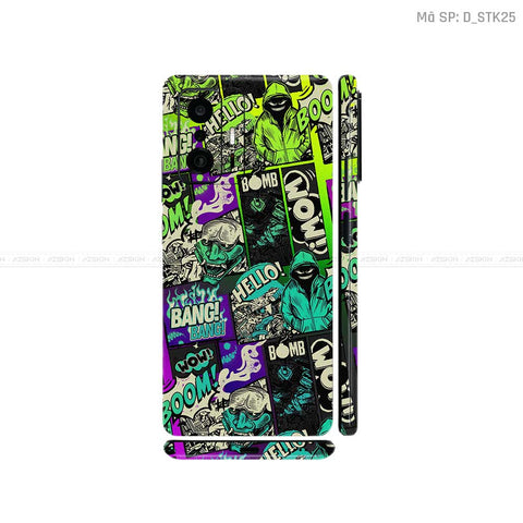 Dán Skin Xiaomi 11 Series Hình Sticker | D_STK25
