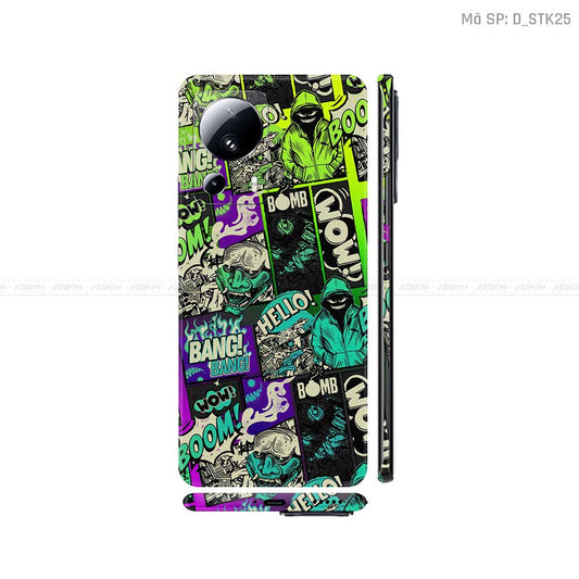 Dán Skin Xiaomi 13 Series Hình Sticker | D_STK25