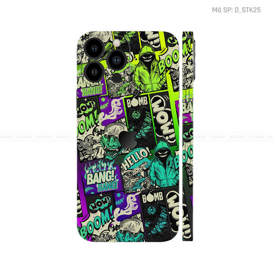 Dán Skin IPhone 12 Series Hình Sticker | D_STK25
