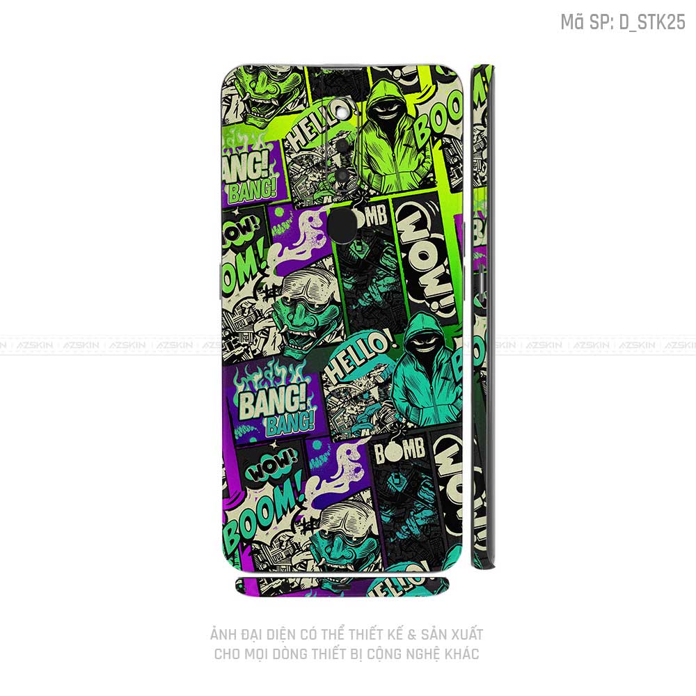 Miếng Dán Skin Điện Thoại OPPO F Series Hình Sticker | D_STK25