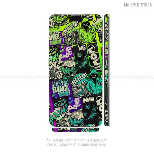 Miếng Dán Skin Điện Thoại OPPO F Series Hình Sticker | D_STK25