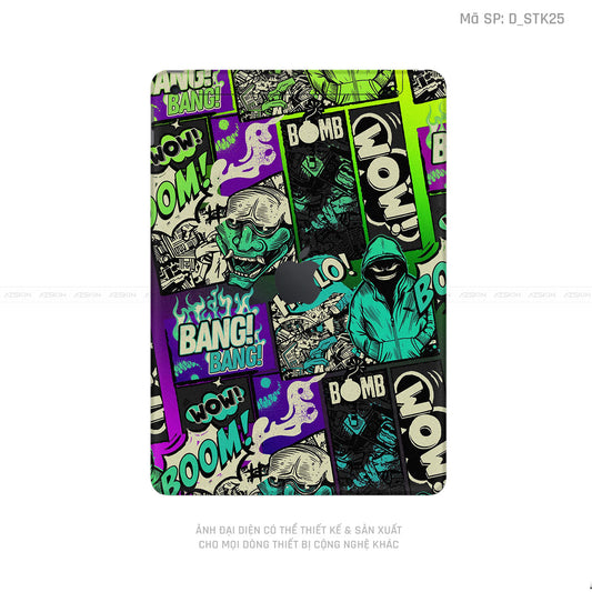 Dán Skin IPad Gen Series Hình Sticker | D_STK25